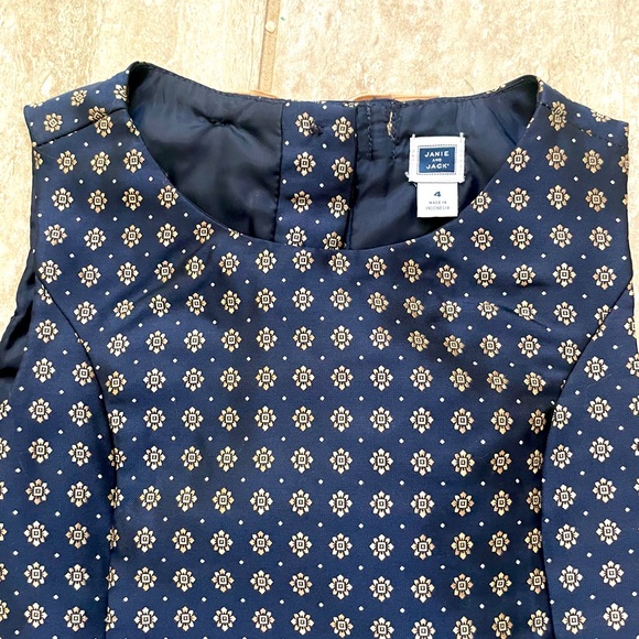 Janie and Jack bow in the back peplum top !! - Picture 2 of 3